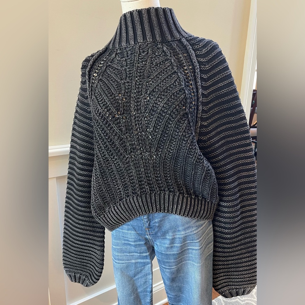 Free People Sweetheart cable knit size XS